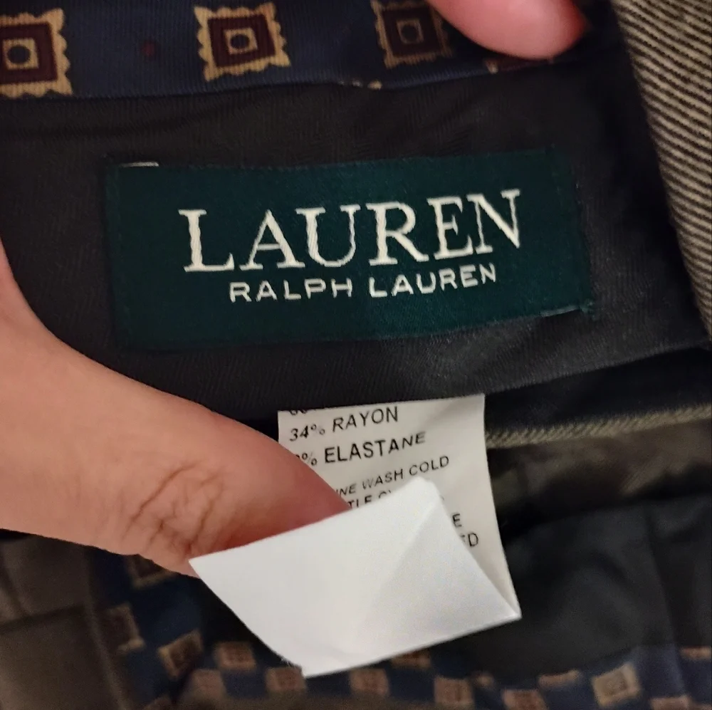 Lauren Ralph Lauren Mens Dress Pants Sz 33 Waist 30 Length